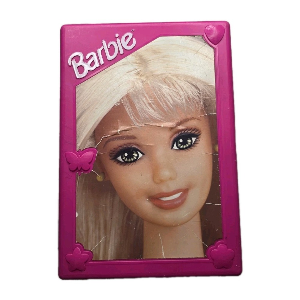 Vintage Mattel Barbie Doll Trunk 1998 Pink Accessory Hard Carrying‎ Case Travel